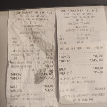 Şok Market'te Raf Ve Kasa Fiyatı Arasındaki Fark Mağduriyet Yaratıyor