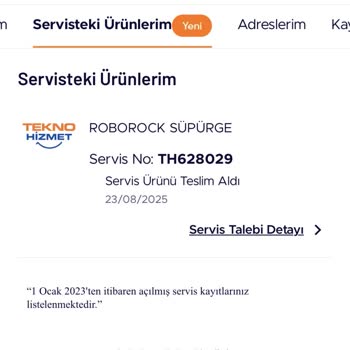 Bir Haftada Bozulan Robot Süpürge Ve Çözülmeyen Servis Mağduriyeti