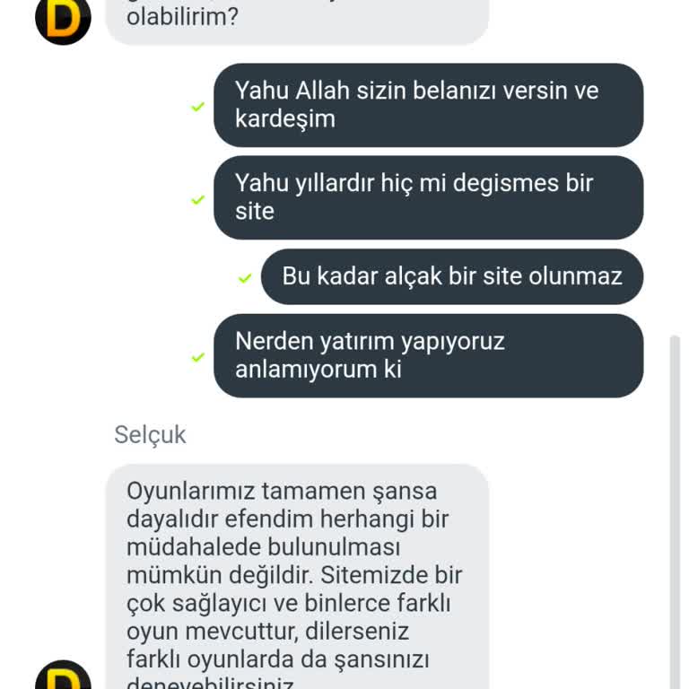 Oyunlarda Müdahale Şüphesi Ve Yetersiz Müşteri Hizmeti Nedeniyle Hesabımın Kapatılmasını İstiyorum