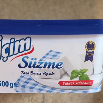 Süzme Peynirde Son Kullanma Tarihi Eksikliği Endişelendiriyor