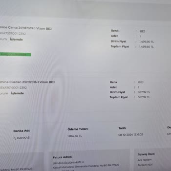 Kısa Sürede Bozulan Çanta ve Cüzdan İçin Ücret İadesi Talebi