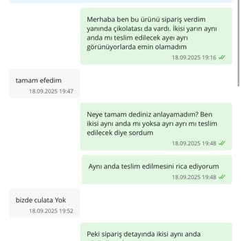 İptal Edilmeyen Sipariş Ve Yanıtsız Müşteri Hizmetleri Mağduriyeti