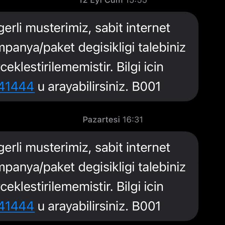 Taahhüt Yenileme İşlemi Sistem Hatası Nedeniyle Tamamlanamıyor, Müşteri Hizmetlerinden Çözüm Alınamıyor