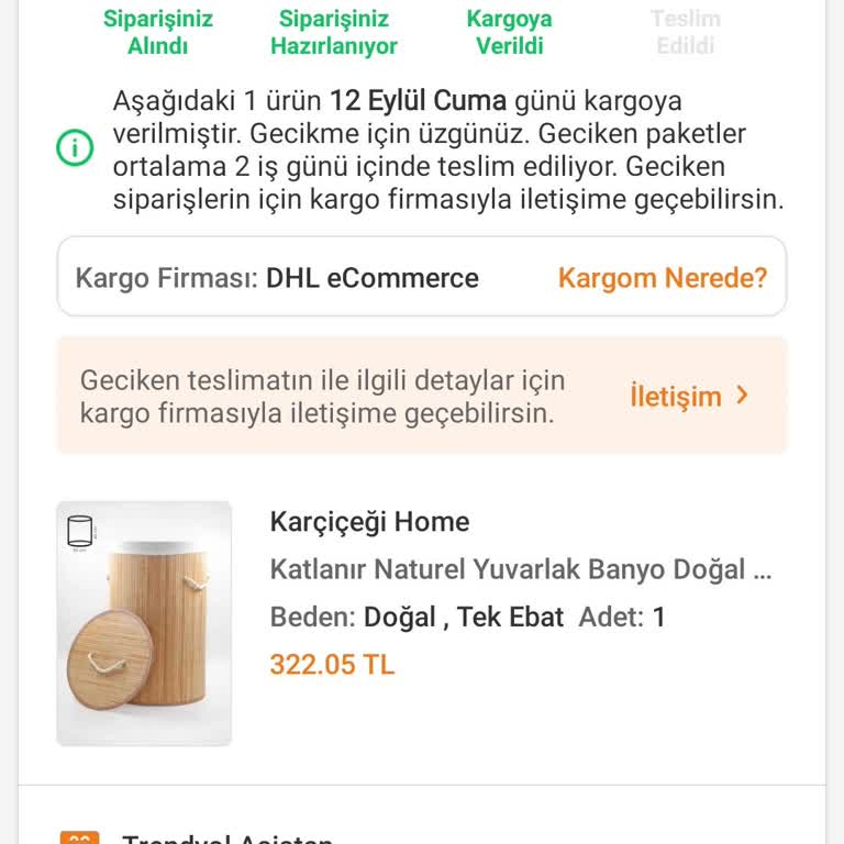 Kargo Kayboldu, Trendyol Ve DHL Çözüm Sunmuyor, Param İade Edilmiyor