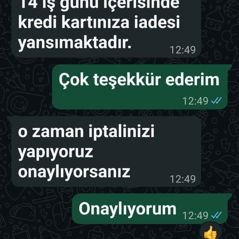 İptal Edilen Rezervasyonun Ücreti 1 Aydır İade Edilmiyor!