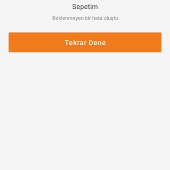 Trendyol Uygulamasında Sepete Erişim Sorunu Ve Çözüm Beklentisi