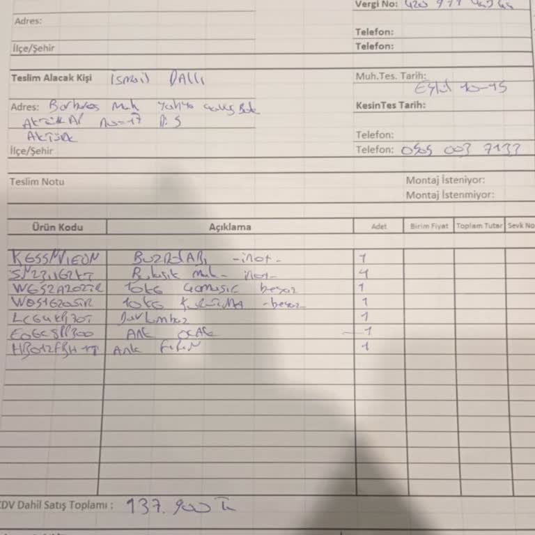 Teslimat Sürecindeki Belirsizlik Ve Mağduriyet