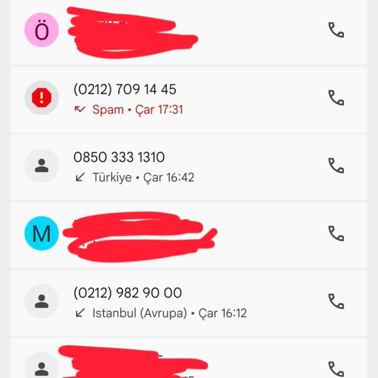 Bilgi Almak İçin Girdiğim Siteden Sürekli Rahatsız Edici Aramalar Alıyorum