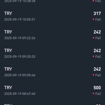 Binance Para Çekme İşlemleri Sürekli Başarısız Oluyor