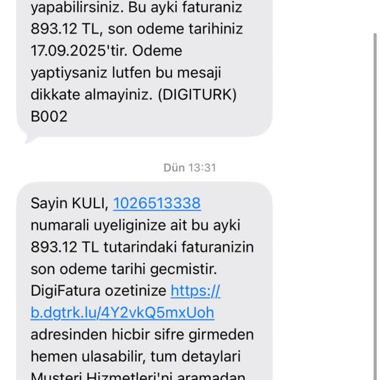 Digiturk Bein Connect'te Haksız Fatura Kesintisi Ve İade Sorunu