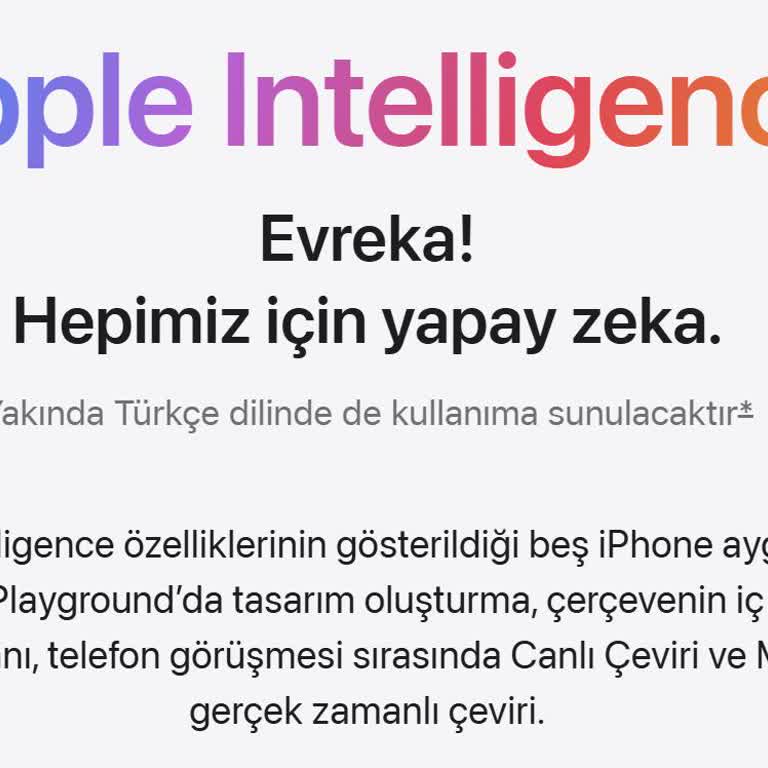 Satın Aldığım İphone'da Vaat Edilen Yapay Zeka Özellikleri Aktif Değil, Mağdur Oldum