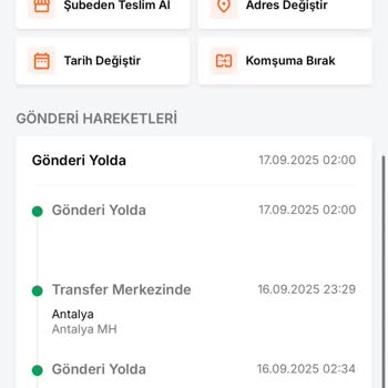 Kargo Şubesinde Bekleyen Tripod Siparişim Teslim Edilmiyor