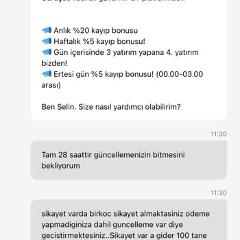 Mojo Bet'te 28 Saattir 90.000 TL Para Çekimim Gerçekleşmedi, Mağduriyet Yaşıyorum