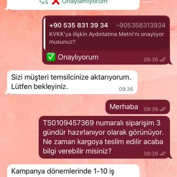 Siparişim 19 Gündür Teslim Edilmedi, Müşteri Hizmetleri İlgisiz Kaldı