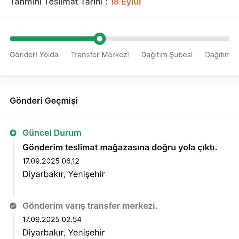 Acil Kargom İki Gündür Teslim Edilmedi Ve Güncelleme Yapılmıyor