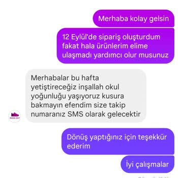 Sipariş Edilen Ayakkabılar Teslim Edilmedi, İletişim Kurulamıyor Ve Güven Sorunu Yaşanıyor