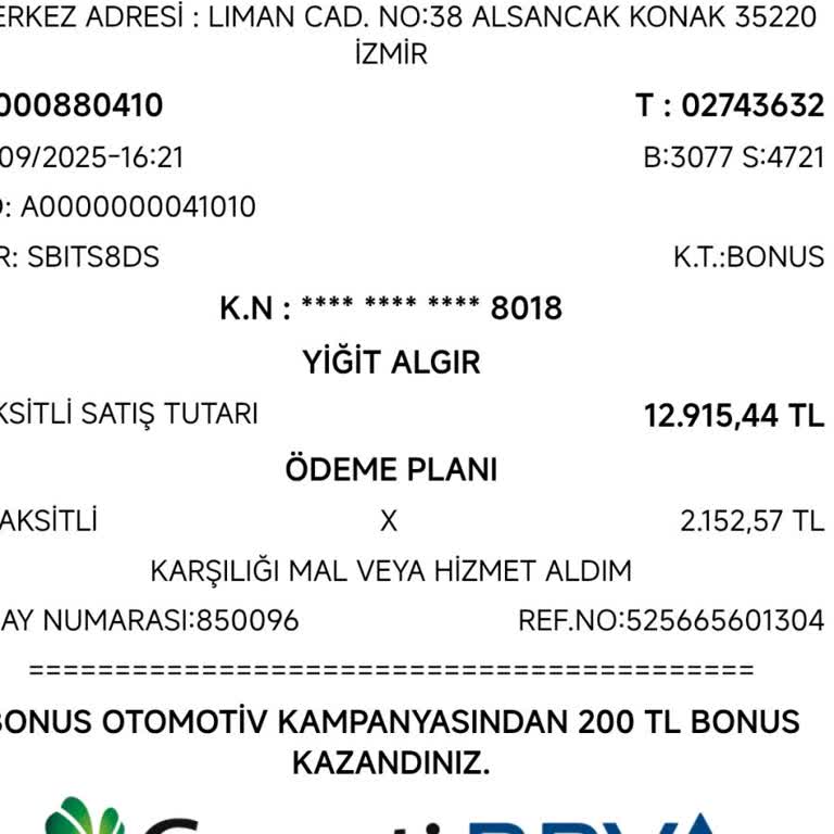 Servis Sonrası Oluşan Arızanın Masrafı Bana Yansıtıldı, Mağdur Edildim