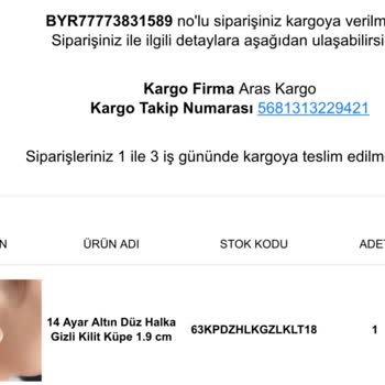 Açıklamaya Uymayan Küpe Ve İletişimsiz Müşteri Hizmeti