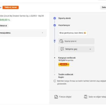 Yanıltıcı Teslimat Tarihi Yüzünden Doğum Günü Hediyesi Zamanında Ulaşmadı