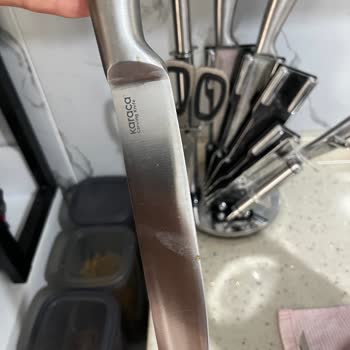 Yeni Alınan Bıçak Setinde Kısa Sürede Küf Problemi