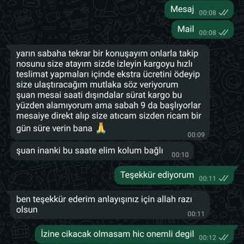 Siparişim Teslim Edilmedi, Ücret İadesi Talebime Dönüş Yapılmıyor