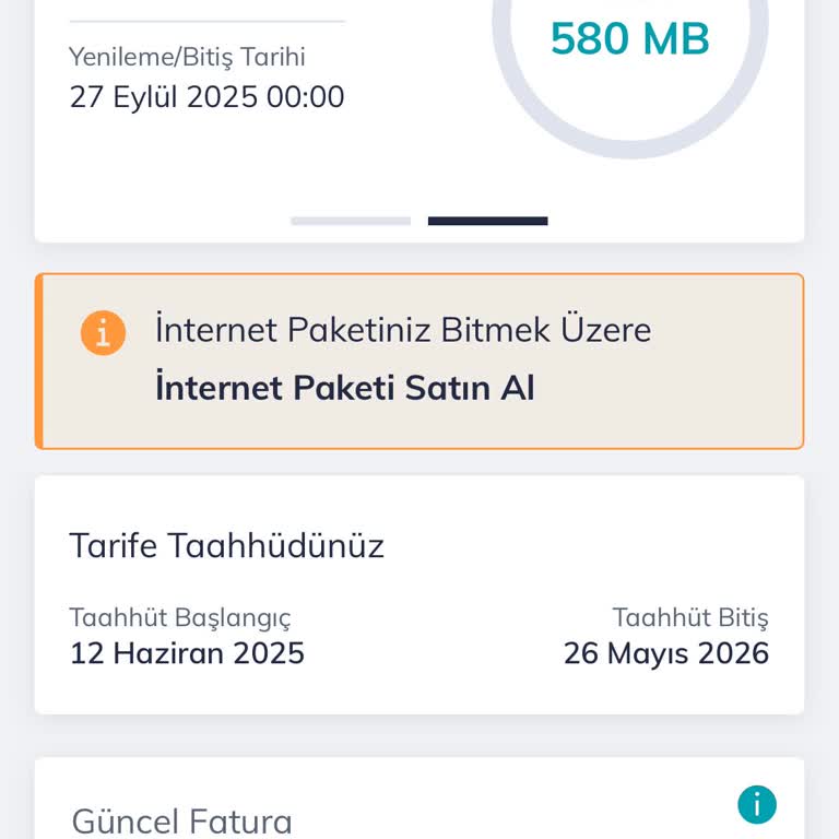 Ek İnternet Paketi Hızla Tükendi Ve Ücret İadesi Yapılmıyor