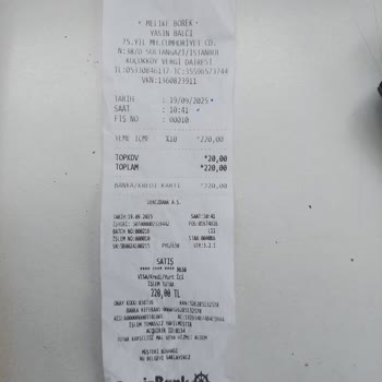 Melike Börek Salonu Sağlığımı Riske Atacak Şekilde Bir Ürün Gönderildi