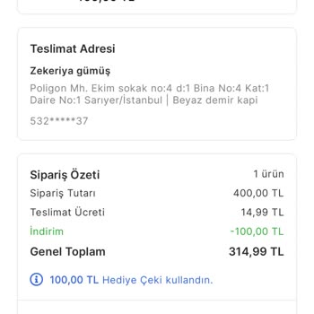 Migros Yemek Siparişim Eksik Ve Yanlış Teslim Edildi, Müşteri Hizmeti Yetersiz