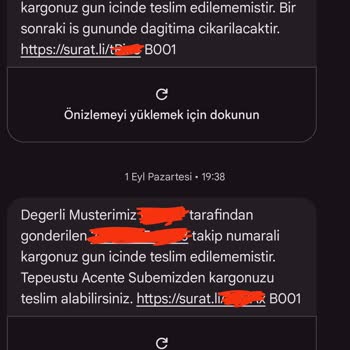 Sürat Kargo Teslimatları Sürekli Gecikiyor, Müşteri Mağdur Ediliyor