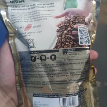Nescafe Gold'da Beklenmeyen Karamel Tadı Ve Değişim Talebi