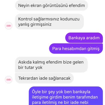 Sipariş Sonrası İletişim Kesildi, Ürün Gönderilmedi