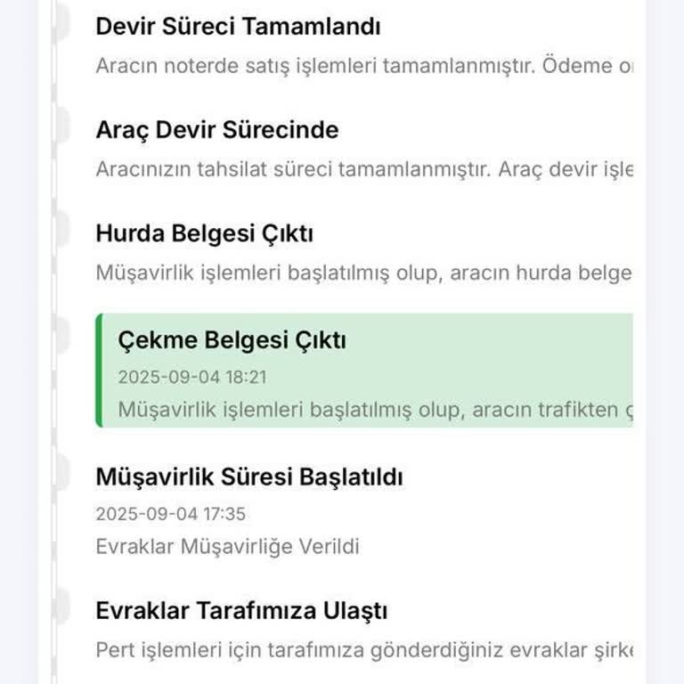 Kazadan Sonra Araç Satışı Ve Ödeme Sürecinde Belirsizlik Ve Mağduriyet Yaşıyorum