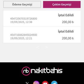 Nakitbahis Çekim Taleplerimi Reddediyor Ve Mağdur Ediliyorum