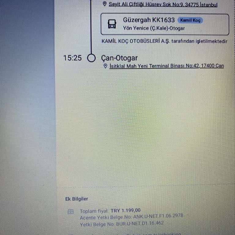 Kamil Koç Ekstra Ücret Ödememe Rağmen Bilet İadesi Yerine Zorunlu Kupon Tanımlandı