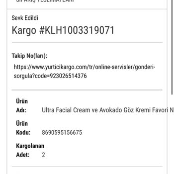 Sipariş Verildi, Ürünler Teslim Edilmedi Ve Çözüm Sunulmadı