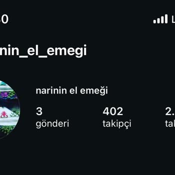 Narinin_el_emeği Hiçbir Şekilde Geri Dönüş Alamadım