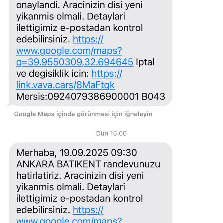 Vavacars Randevusunda Tramer Bahanesiyle Son Anda İşlem İptali Ve Maddi Kayıp