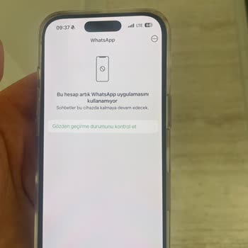 Haksız Yere Kapatılan WhatsApp Hesabım İçin Çözüm Bekliyorum