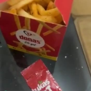Donas Patates Kızartması Soğuk Geldi
