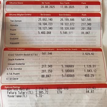 Düşük Voltaj Ve Aşırı Yüksek Elektrik Faturası Mağduriyeti Yaşıyoruz