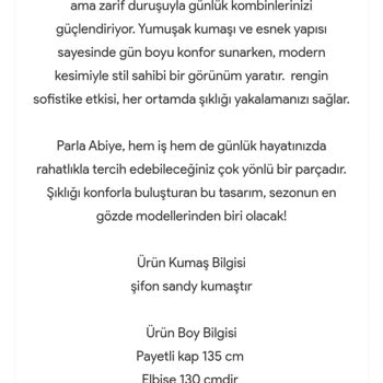 Aynı Beden Abiyeler Farklı Geldi, Değişimde Kargo Ücreti Bana Yüklendi