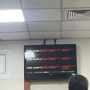 Acil Bölümünde Ekran Arızası Ve Uzun Bekleme Mağduriyeti