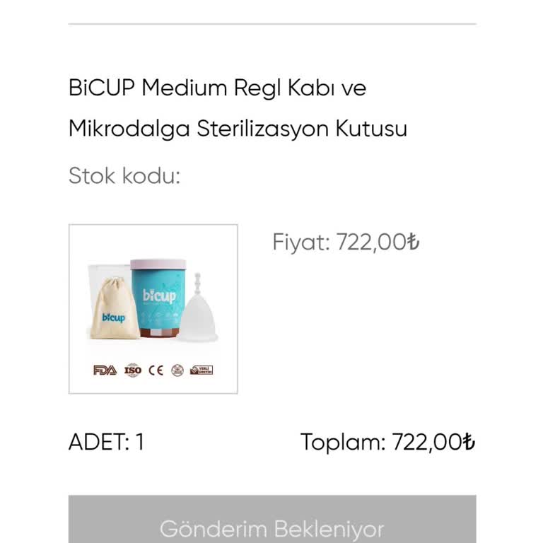 Bicup Siparişim Halen Kargoya Verilmedi!