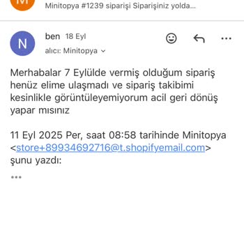 Siparişim Teslim Edilmedi, Müşteri Hizmetlerinden Hiçbir Yanıt Alamadım