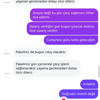 Sipariş Gönderilmedi, İade Talebim Geciktiriliyor