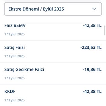 Kredi Kartıma Açıklamasız Ve Haksız Faiz Kesintileri Yapılıyor