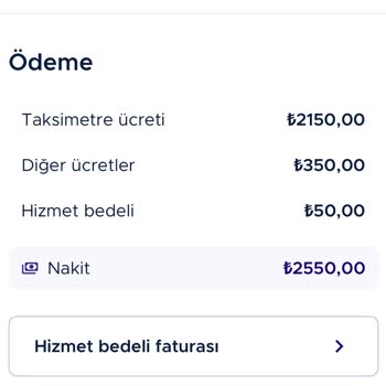 BiTaksi Yolculuğumda Haksız Ek Ücret Ve Yetersiz Müşteri Hizmeti Mağduriyeti