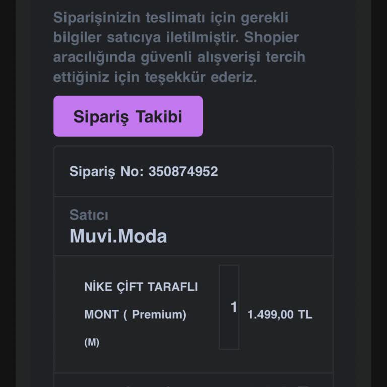 Siparişin Teslim Edilmemesi Ve İade Sürecinde Bilgilendirme Eksikliği