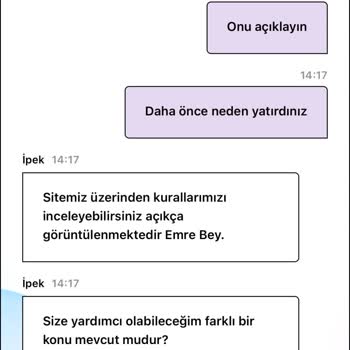 Betsilin'de Gizli Çekim Kuralı Nedeniyle 35.000 TL Paramı Alamıyorum