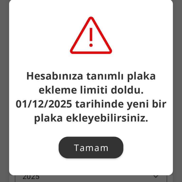 Plaka Güncelleme Hatası Çözülmüyor, Müşteri Hizmetleri Yardımcı Olmuyor